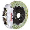 Brembo 08-17 A5/08-17 S5/09-16 A4/09-16 S4 Front GT BBK 6 Pist Cast 380x34 2pc Rotor Drilled-Silver