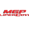 MGP 4 Caliper Covers Engraved Front & Rear SRT8 Red finish silver ch