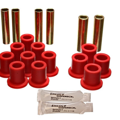 Energy Suspension Spring Bushings - Red