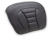 Mustang 08-21 Harley Electra Glide, Rd Glide, Rd King, Str Glide Tour-Pak Pad w/ Blue Stitch - Black