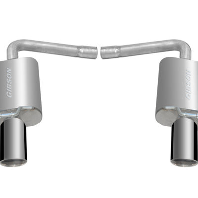 Gibson 11-18 Ford Explorer Base 3.5L 2.25in Axle-Back Dual Exhaust - Stainless