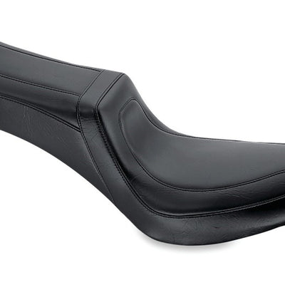 Mustang 58-84 Harley FX/FL Squareback 1PC Seat - Black
