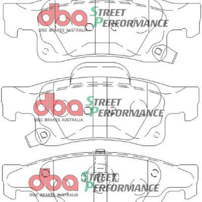 DBA 10-15 Camaro SP500 Front Brake Pads