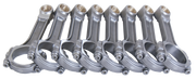 Eagle Chevrolet Small Block 5140 I-Beam Connecting Rod 6.250in w/ 3/8in ARP 8740 (Set of 8)