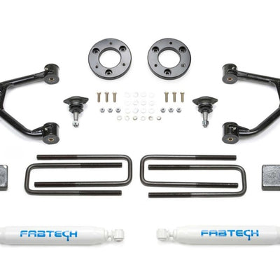 Fabtech 19-20 GM K1500 P/U w/Trail Boss/At4 Pkg 1.5in Budget Sys w/Perf Shks