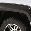 Bushwacker 07-10 GMC Sierra 2500 HD Boss Pocket Style Flares 2pc - Black