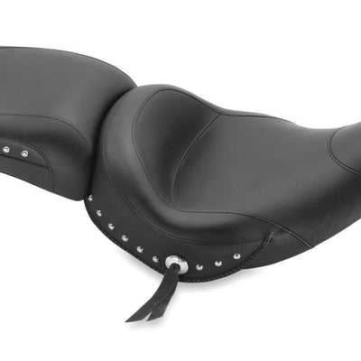 Mustang 14-21 Indian Chieftain, Chief, Dark Horse, Vintage Standard Tour Solo Seat w/Studs - Black