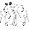 AWE Tuning Audi B9.5 RS5 Sportback Non-Resonated Track Edition Exhaust - RS-Style Diamond Blk Tips