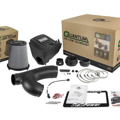 aFe Quantum Pro DRY S Cold Air Intake System 15-18 Ford F150 EcoBoost V6-3.5L/2.7L - Dry