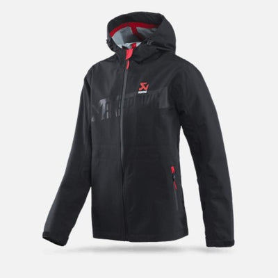 Akrapovic Mens Corpo Rain Jacket Black - 2XL