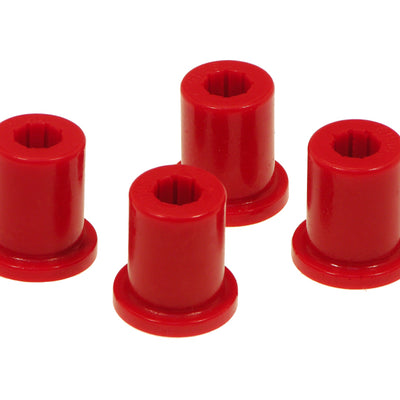 Prothane 76-86 Jeep CJ5/CJ7 Rear Frame Shackle Bushings - Red