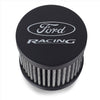 Ford Racing Black Crinkle Unshielded Breather w/Ford Racing Logo