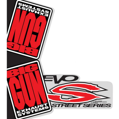 Big Gun EVO S Muffler Wrap Decal