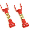 BMR 79-04 Fox Mustang Upper Control Arms On-Car Adj. (Polyurethane) - Red