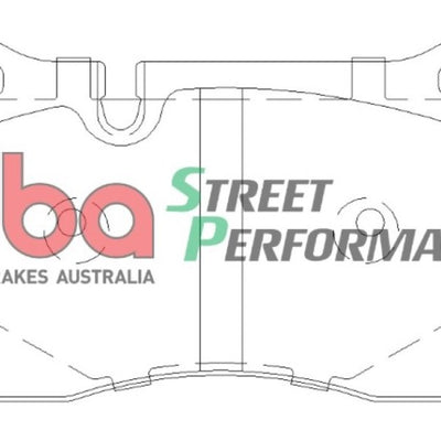 DBA 09-13 Chevy Corvette ZR-1 SP500 Rear Brake Pads