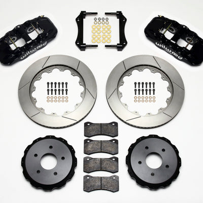 Wilwood AERO4 Rear Kit 14.00in 97-04 Corvette C5/Z06 05-13 C6