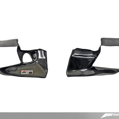 AWE Tuning Audi 2.7T Intercooler Carbon Fiber Shrouds - Shrouds Only Set of Two