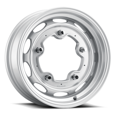 Mobelwagen MW-520S Interceptor 15x5.5in / 5x205 BP / 20mm Offset / 156mm Bore - Silver Wheel