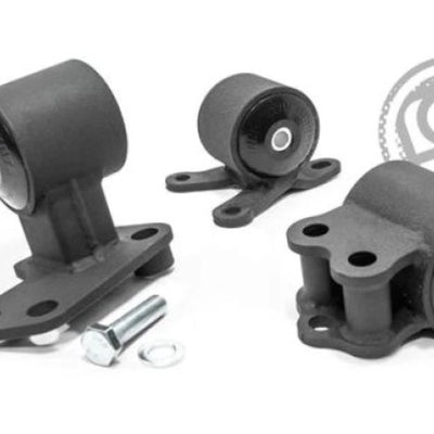 Innovative 92-95 Civic B/D Series Black Steel Mounts 85A Bushings (Auto to Manual Hydro 3 Bolt)