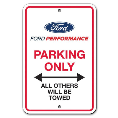 Ford Racing Ford Performance Parking Only Sign