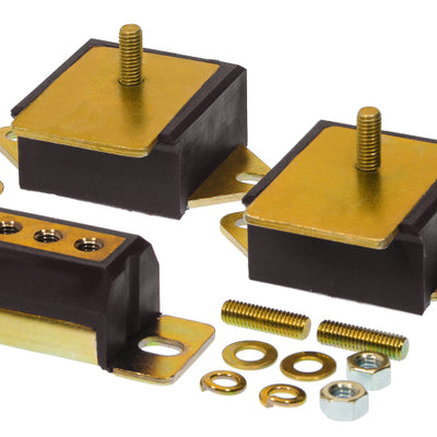 Prothane Jeep Motor & Trans Mount Kit - Black