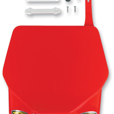 Cycra 08-09 Honda CRF250 / 2008 CRF450 Stadium Number Plate - Red