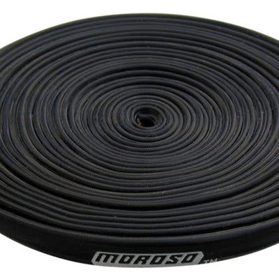 Moroso Insulated Spark Plug Wire Sleeve - 8mm - Black - 25ft Roll