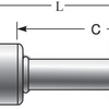 Gates Aluminum Male (Ford) Spring Lock PolarSeal Fitting