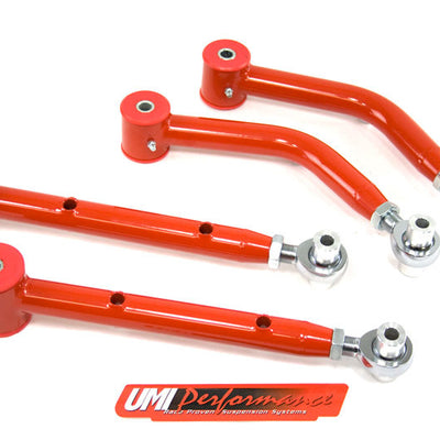 UMI Performance 71-75 GM H-Body Adjustable Upper & Lower Control Arm Kit