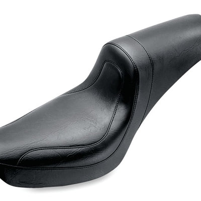 Mustang 58-84 Harley FX/FL Fastback 1PC Seat - Black