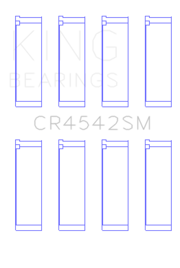 King Honda K-Series (Except A3) 16v 2.0L/2.3L/2.4L Connecting Rod Bearing Set (Set of 4)
