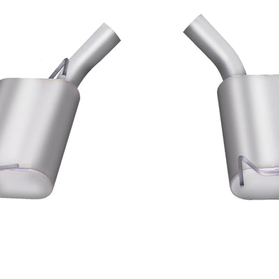 Gibson 05-10 Ford Mustang GT 4.6L 2.5in Axle-Back Dual Exhaust - Stainless