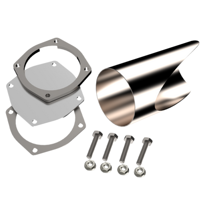 QTP 5in Weld-On QTEC DIY Cutout Pipe