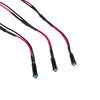 Autometer LED Indicator Light Kit 5/32in. (2 Green, 1 Blue)