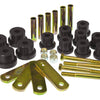 Prothane 67-81 Chevy Camaro HD Spring & Shackles Bushings - Black