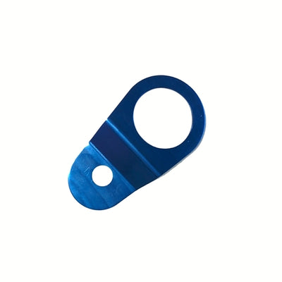 Torque Solution Radiator Mount with Insert (Blue) : Mitsubishi Evolution 7/8/9