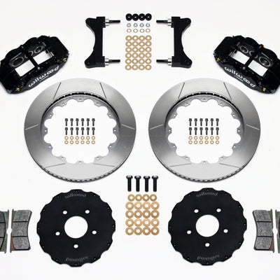 Wilwood Narrow Superlite 6R Front Hat Kit 14.00in Mitsubishi EVO VIII