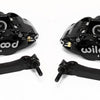 Wilwood Narrow Superlite 4R Rear Caliper & Bracket Kit - Black 97-13 C5/C6 Corvette w/ OEM Rotors