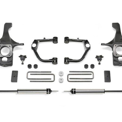 Fabtech 07-15 Toyota Tundra 2WD/4WD 4in UCA Kit w/Bjs & Dlss Shks