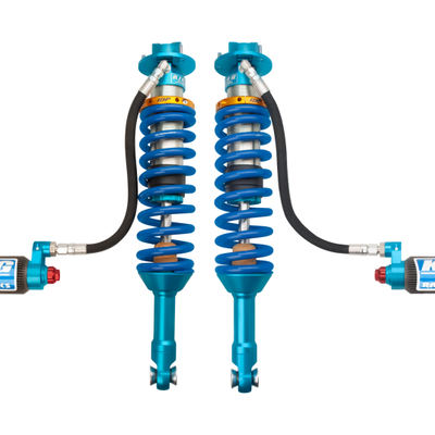 King Shocks 2017+ Ford Raptor 4WD Front 3.0 Dia Remote Perf Fin Res Coilover w/Adj/Int Bypass (Pair)
