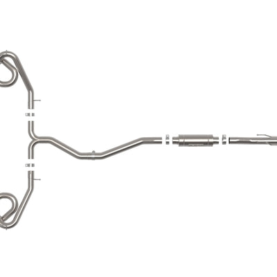 aFe 22-23 Honda Civic Si L4 1.5L (t) Takeda 2.5in to 3in 304 SS Cat-Back Exhaust w/ Polished Tips