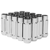 BLOX Racing 12-Sided P17 Tuner Lug Nuts 12x1.25 - Chrome Steel - Set of 20