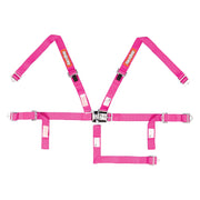 RaceQuip Pink JR. L & L 5pt Harness