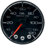 Autometer Spek-Pro 52.4mm 0-120 PSI Digital Stepper Motor Oil Pressure Gauge