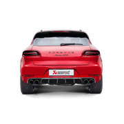 Akrapovic 2014 Porsche Macan Turbo (95B) Evolution Line Cat Back (Titanium) w/ Carbon Fiber Tips