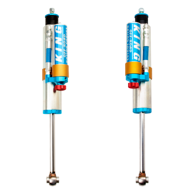 King Shocks 2005+ Ford F-250/F-350 4WD Front 2.5 Dia Remote Reservoir Shock w/Adjuster (Pair)