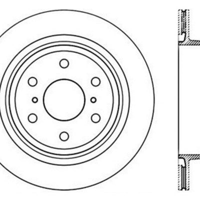 StopTech Drilled Sport Brake Rotor