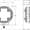 ARB Nacho 5.75in Offroad TM5 Combo White LED Light Set