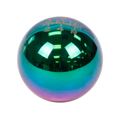 NRG Universal Ball Type Shift Knob - Heavy Weight 480G / 1.1Lbs. - Multi-Color/Neochrome (6 Speed)