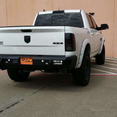 Road Armor 16-18 Ram 2500 iDentity Front Bumper Components - Standard End Pods - Raw